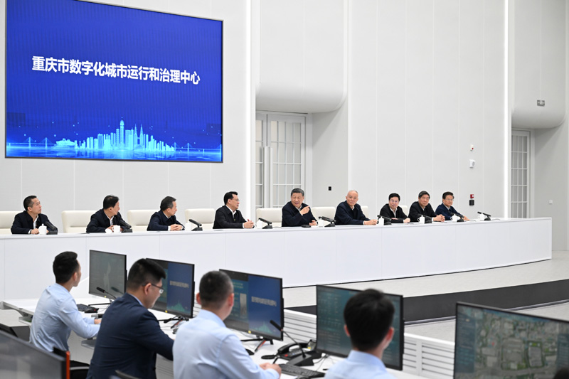 習(xí)近平在重慶考察時(shí)強(qiáng)調(diào)
進(jìn)一步全面深化改革開(kāi)放
不斷譜寫中國(guó)式現(xiàn)代化重慶篇章
蔡奇陪同考察「相關(guān)圖片」